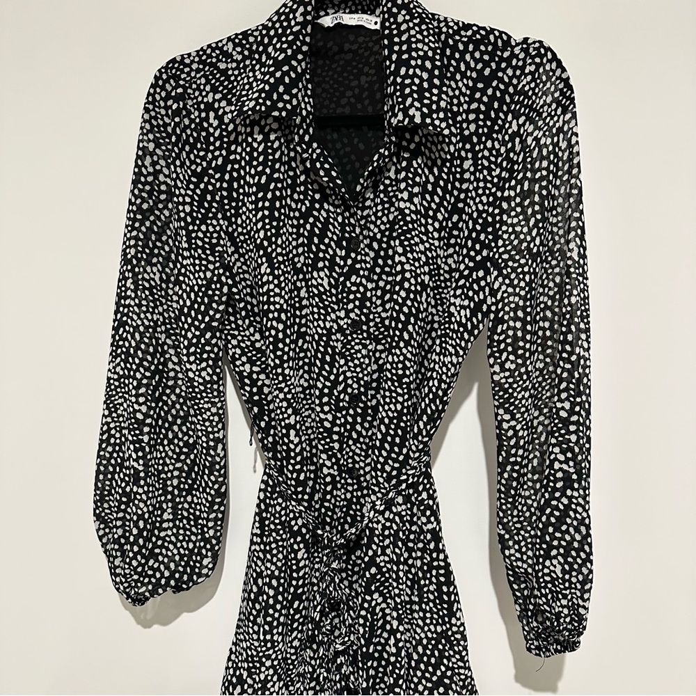 Zara long sleeved dress